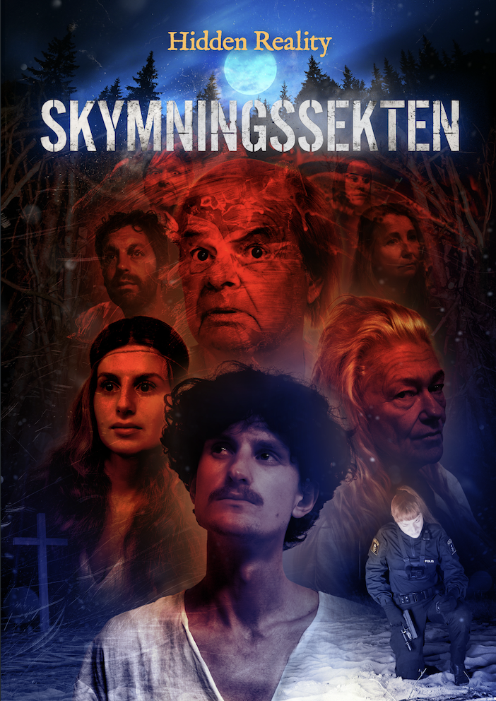 Affisch för Skymningssekten – ett short drama och online-mordgåta från Hidden Reality